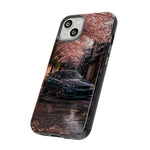 Cherry Blossom Street Scene R34 Skyline GTR Tough Case | Car Photo Cover