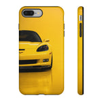 Yellow C6 Z06 Corvette Studio Tough Phone Case