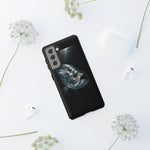 Tarpon Fishing Phone Case, Saltwater Portrait Black Cover, Gift