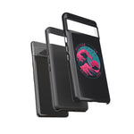Great Dream Wave Circular Badge Vaporwave Phone Case – Japanese Aesthetic