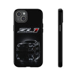 ZL1 Camaro phone case | tough phone case, black muscle car design