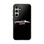1970 Camaro Z28 White Silhouette Tough Phone Case Cover Gift