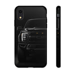 Black F150 Raptor Truck Studio Front Tough Phone Case