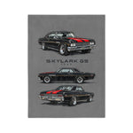 1965 Skylark GS Muscle Car Blanket | Vintage Auto Illustration