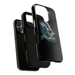 Tarpon Fishing Phone Case, Saltwater Portrait Black Cover, Gift