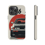 Panda AE86 Retro JDM Car Art Tough Phone Case