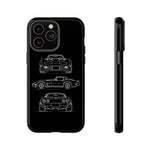 1979 Corvette C3 Blueprint Phone Case for Classic Chevy Car Fans