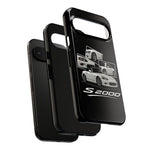 White S2000 Roadster Collage JDM Tough Phone Case Cover Gift