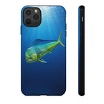 Mahi Mahi Underwater Phone Case, Sunbeam Open Water Cover, Gift