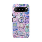 Nostalgia Tech Devices Y2K Art Tough Phone Case