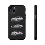 Silver Prelude Sports Coupe Tough Phone Case for JDM Fans