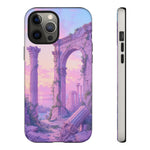 Roman Ruins Pastel Sky Vaporwave Art Tough Phone Case