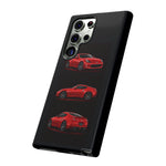 Red 370Z Sports Coupe Tough Phone Case for JDM Enthusiasts