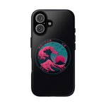 Great Dream Wave Circular Badge Vaporwave Phone Case – Japanese Aesthetic