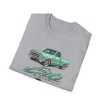 1968 Chevy C10 Pickup T-Shirt | Vintage Green Truck Graphic Tee
