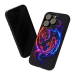 Neon Tiger and Koi Phone Case | Tough Case