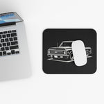 1972 Chevy C10 Pickup Mouse Pad – Classic Black & White Truck Design