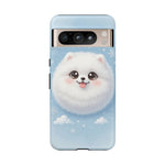 Samoyed Kawaii Snowball Chibi Art Tough Phone Case