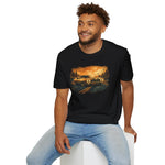 1970 Chevelle SS Vintage Road Scene Muscle Car T-Shirt Classic Car Fan Gift