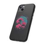 Great Dream Wave Circular Badge Vaporwave Phone Case – Japanese Aesthetic