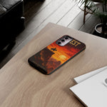 Western Sunset Cowboy Phone Case | Rugged Protective Cover