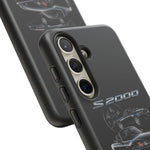 Black S2000 Roadster Collage JDM Tough Phone Case Cover Gift