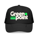 Greenpoint Brooklyn NYC Trucker Hat Modern Streetwear Foam Snapback Minimalist Urban Style