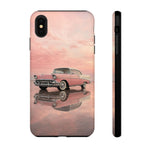 1957 Chevy Bel Air Blush Cream Tough Phone Case for Classic Car Fans