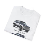 1984 Chevy Blazer Illustration T-Shirt | Vintage SUV Trio Tee