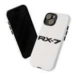 RX-7 Logo Phone Case for JDM Fans, Tough Protective Cover