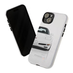 White C5 Z06 Front View phone case | Tough Cover