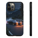 240SX JDM Drift Smoke Night Street Art Tough Phone Case