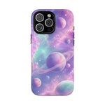 Pastel Galaxy Planet Vaporwave Art Tough Phone Case