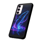 Neon Holographic Whale Phone Case | Tough Case