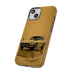 Antique Gold Fairlady Z Phone Case, Classic JDM Tough Cover