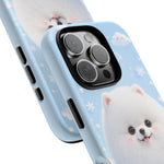Samoyed Kawaii Snowball Chibi Pet Dog Breed Art Tough Phone Case