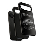 SS396 Malibu Black Glow Phone Case Trim Badge Black Car Art Gift