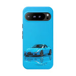 RX-7 Cyan Studio Phone Case Studio Color Match Car Art