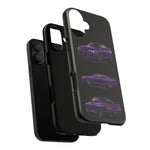 Purple R33 Skyline GTR JDM Sports Car Phone Case Tough Multi View