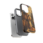 Poodle in Beret Phone Case | Vintage Paris Café Illustration