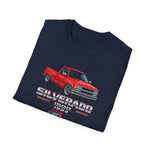 Classic Red 1994 Silverado 1500 Pickup T-Shirt | Truck Illustration