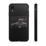 Black ZL1 Camaro Phone Case Muscle Car Tough Cover Gift Art