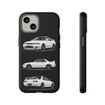 R32 Skyline Phone Case White, Three-View Vector Cover, Gift GTR Fans