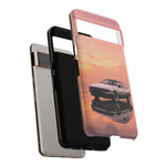 Panda AE86 Pastel Rain Reflection Tough Case