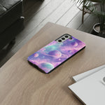 Pastel Galaxy Planet Vaporwave Art Tough Phone Case