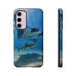 Cobia Ray Rider Tough Phone Case Ocean Wildlife Tough Cover Gift Art
