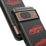 Z28 Red Triview Phone Case Classic Car Illustration