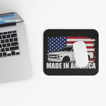 Classic Chevy C10 Pickup Truck Mouse Pad | American Flag Vintage