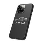 MR2 White Side Silhouette JDM Tough Phone Case Cover Gift