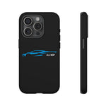 Rapid Blue C8 Phone Case for Chevy Fans, Tough Protective Cover